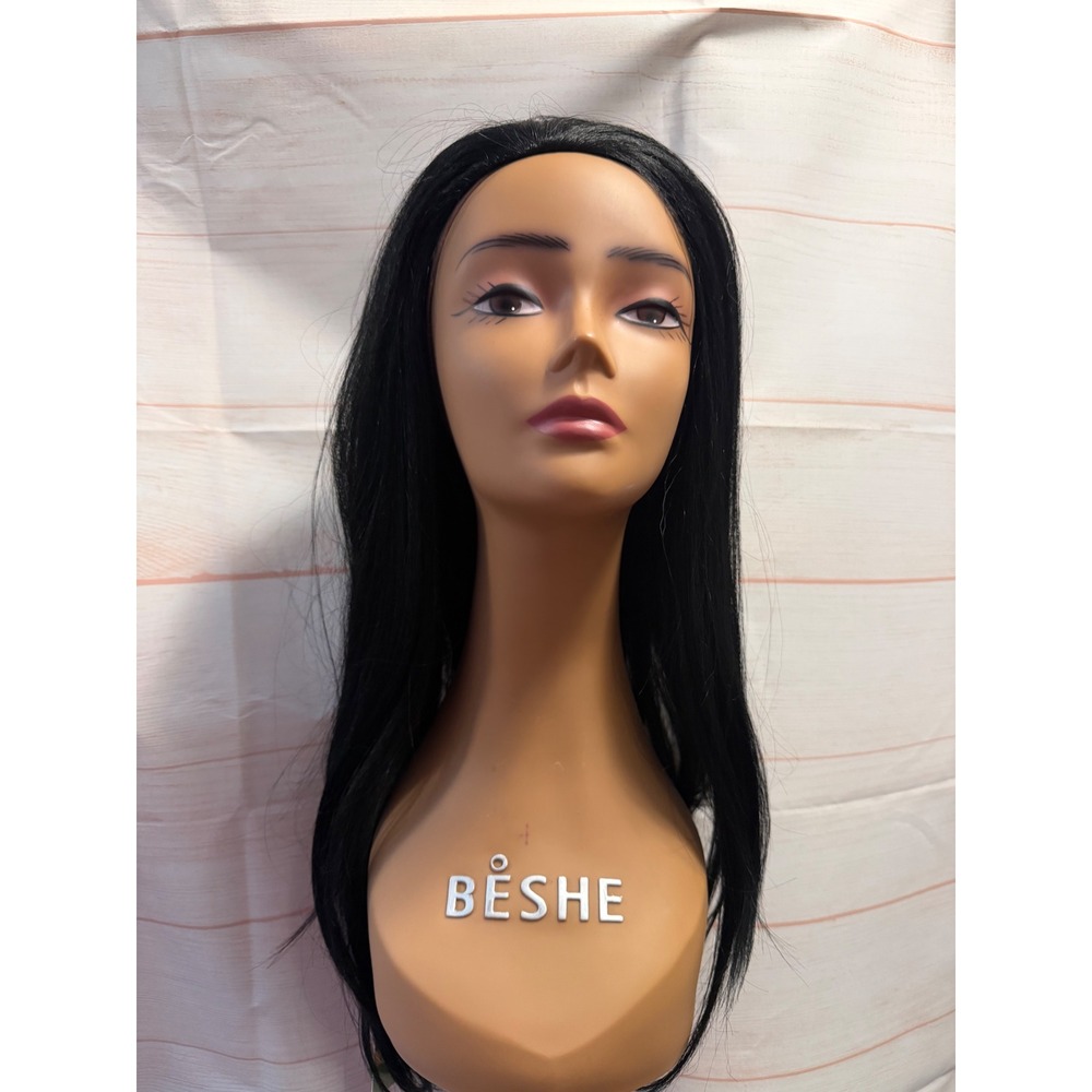 Color 1 easy quick weave wig